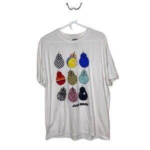 Star Wars Fifth Sun BB-8 graphic t shirt tie dye animal print checkered Size XL